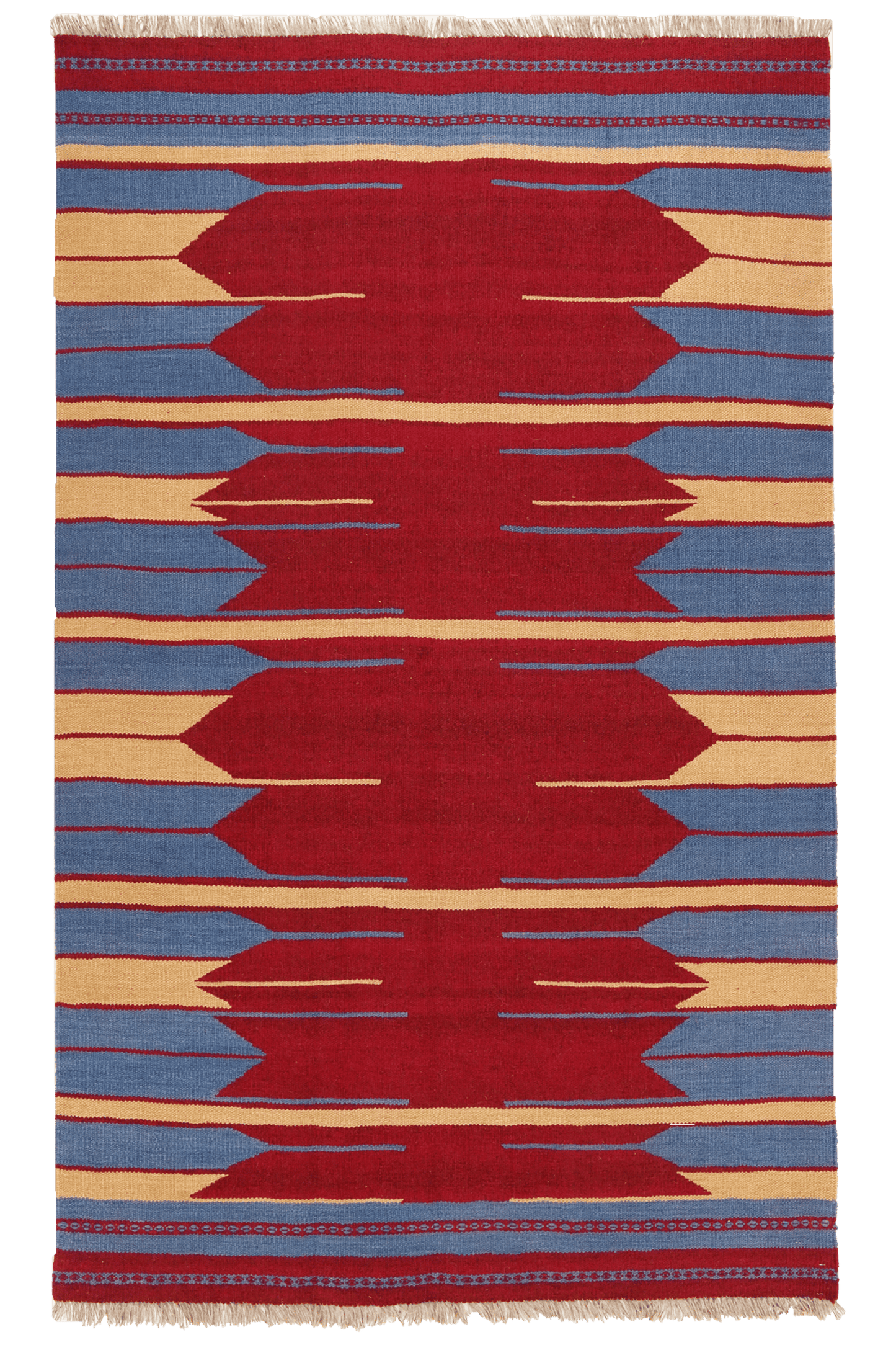 Kelim Gashgai 196x135cm Carpet Vintage