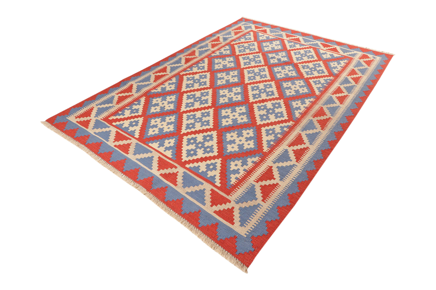 Tapis Kilim Gashgai 240x165cm vintage