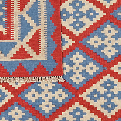 Kelim Gashgai 240x165cm Teppich Vintage