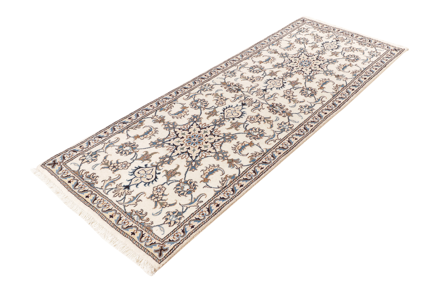 Tapis vintage Nain 12La 207x77cm