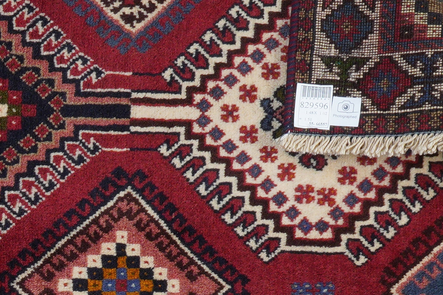 Tapis vintage Yalameh 148x102cm