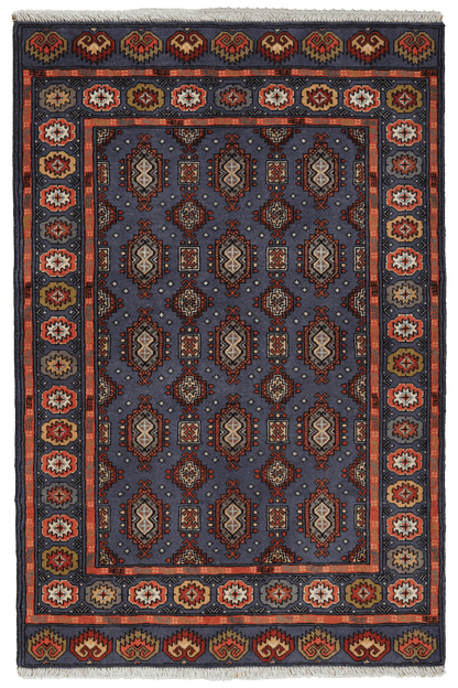 Turkman 153x102cm Carpet Vintage