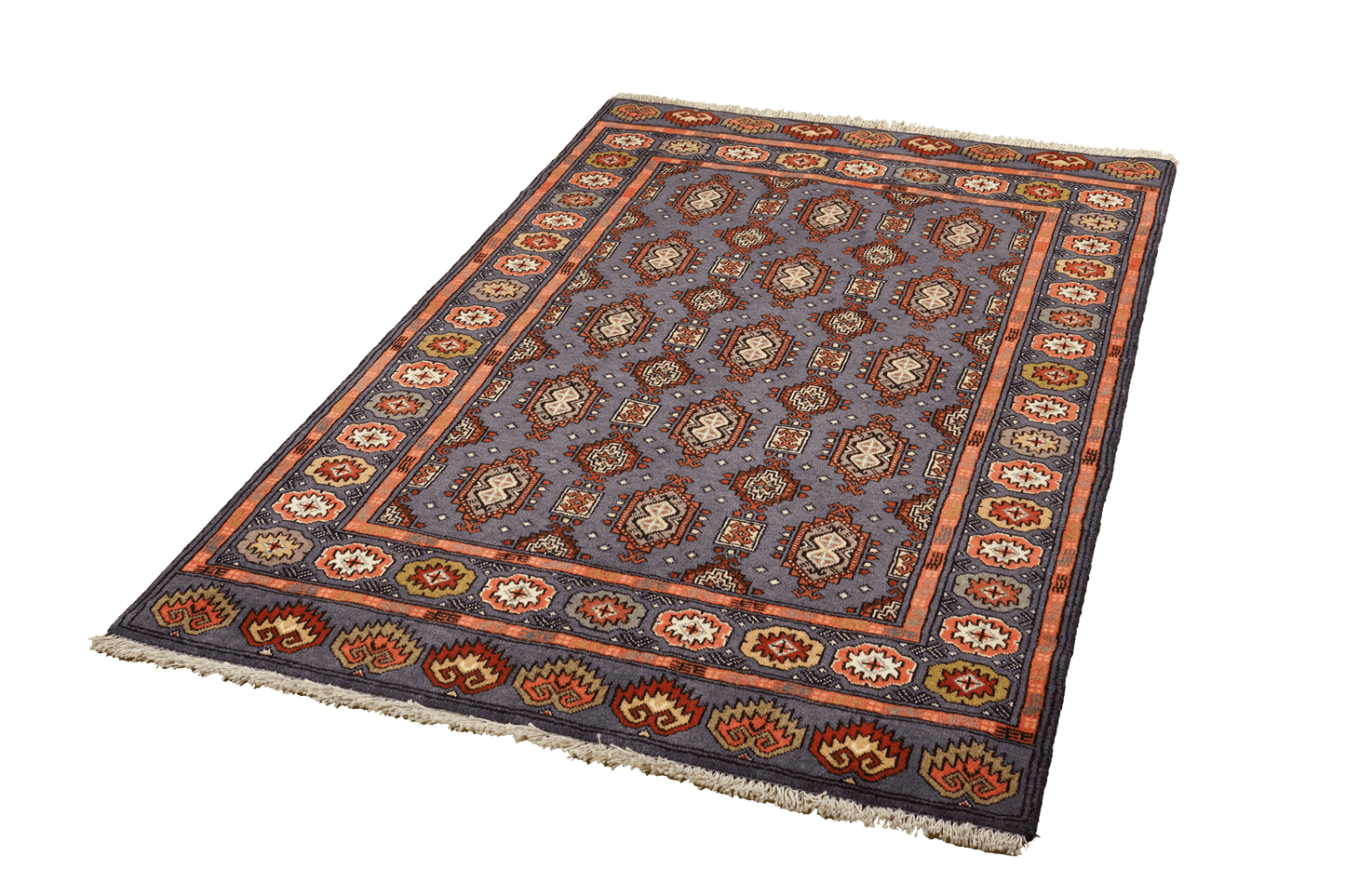 Turkman 153x102cm Carpet Vintage