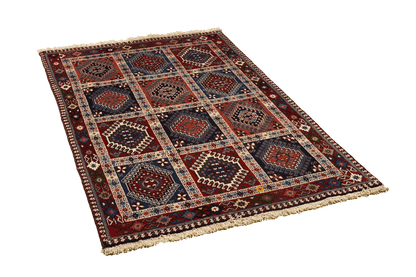 Yalameh 146x101cm Teppich Vintage