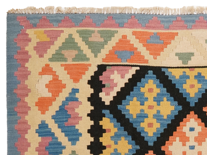 Kelim Gashgai 249x160cm Teppich Vintage