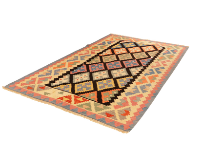 Tapis Kilim Gashgai 249x160cm vintage