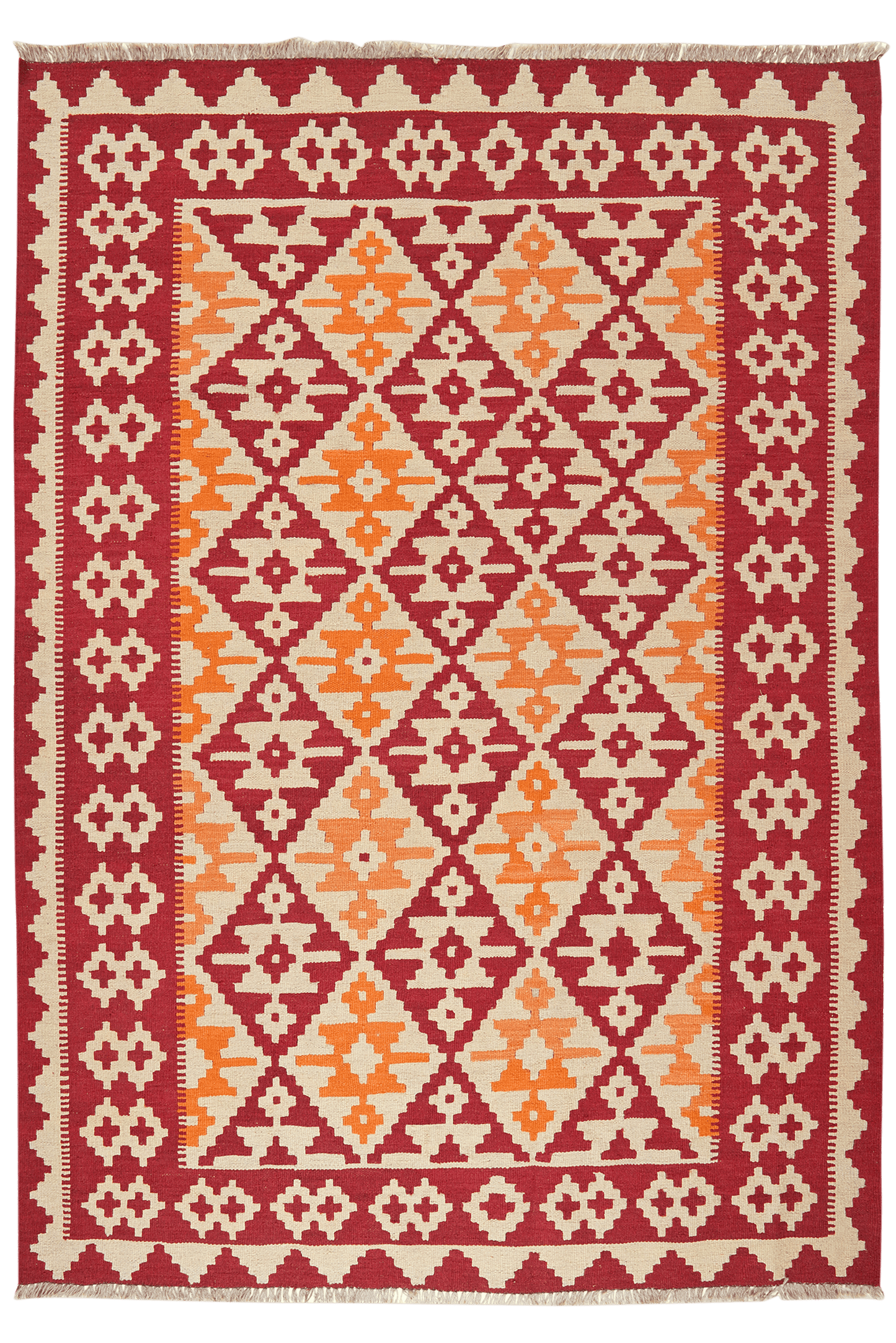 Kelim Gashgai 238x167cm Carpet Vintage