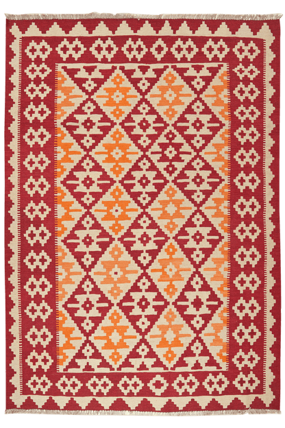 Kelim Gashgai 238x167cm Carpet Vintage