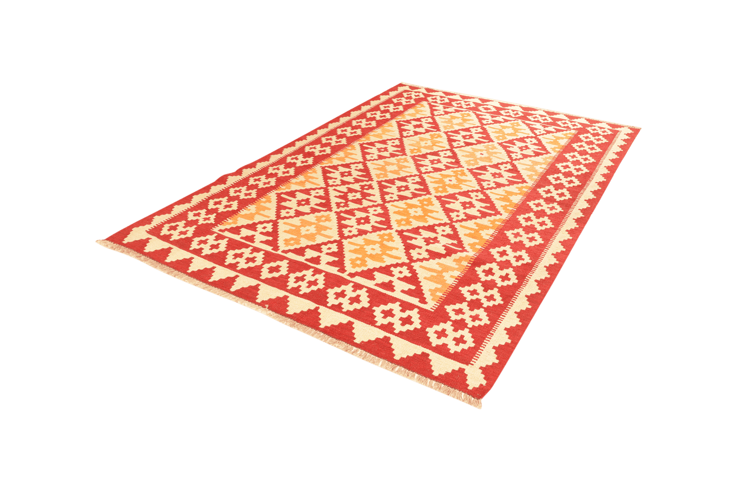 Kelim Gashgai 238x167cm Carpet Vintage