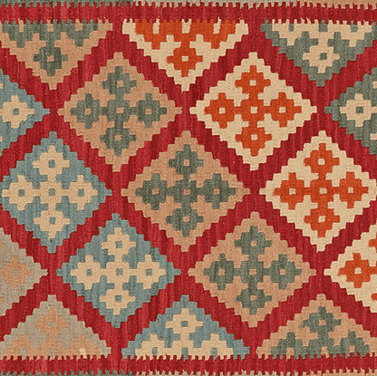 Kelim Gashgai 178x123cm Carpet Vintage