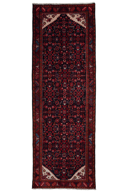 Tapis vintage Hamadan 295x100cm