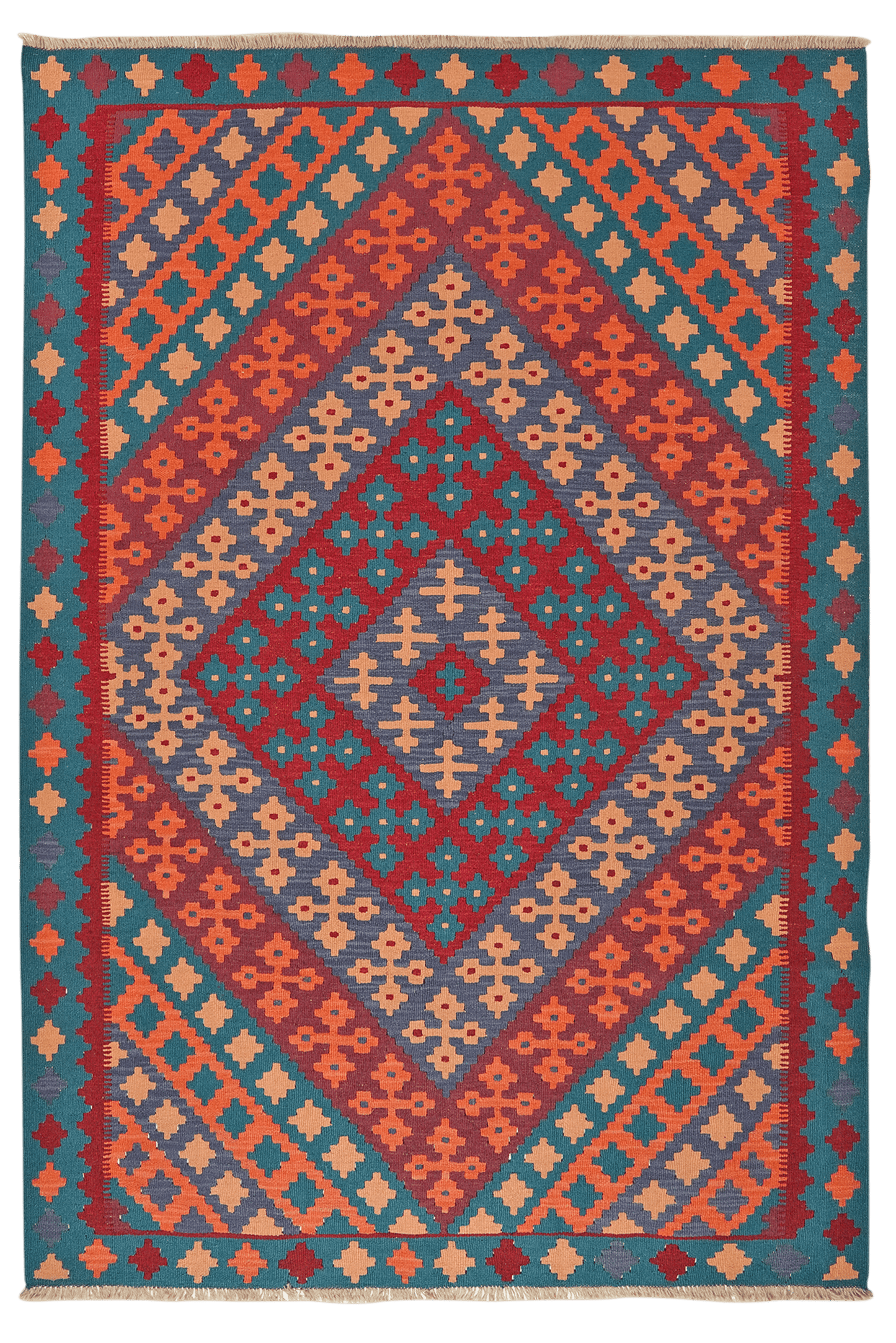 Kelim Gashgai 250x170cm Carpet Vintage