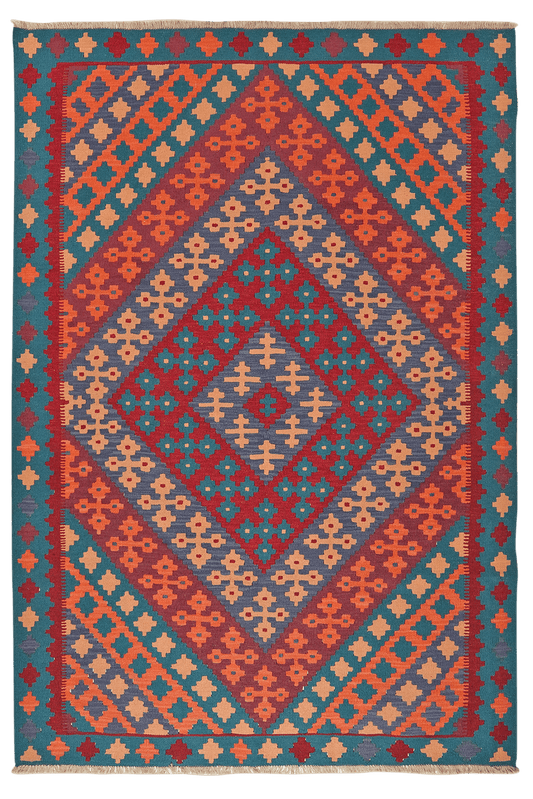 Tapis Kilim Gashgai 250x170cm vintage