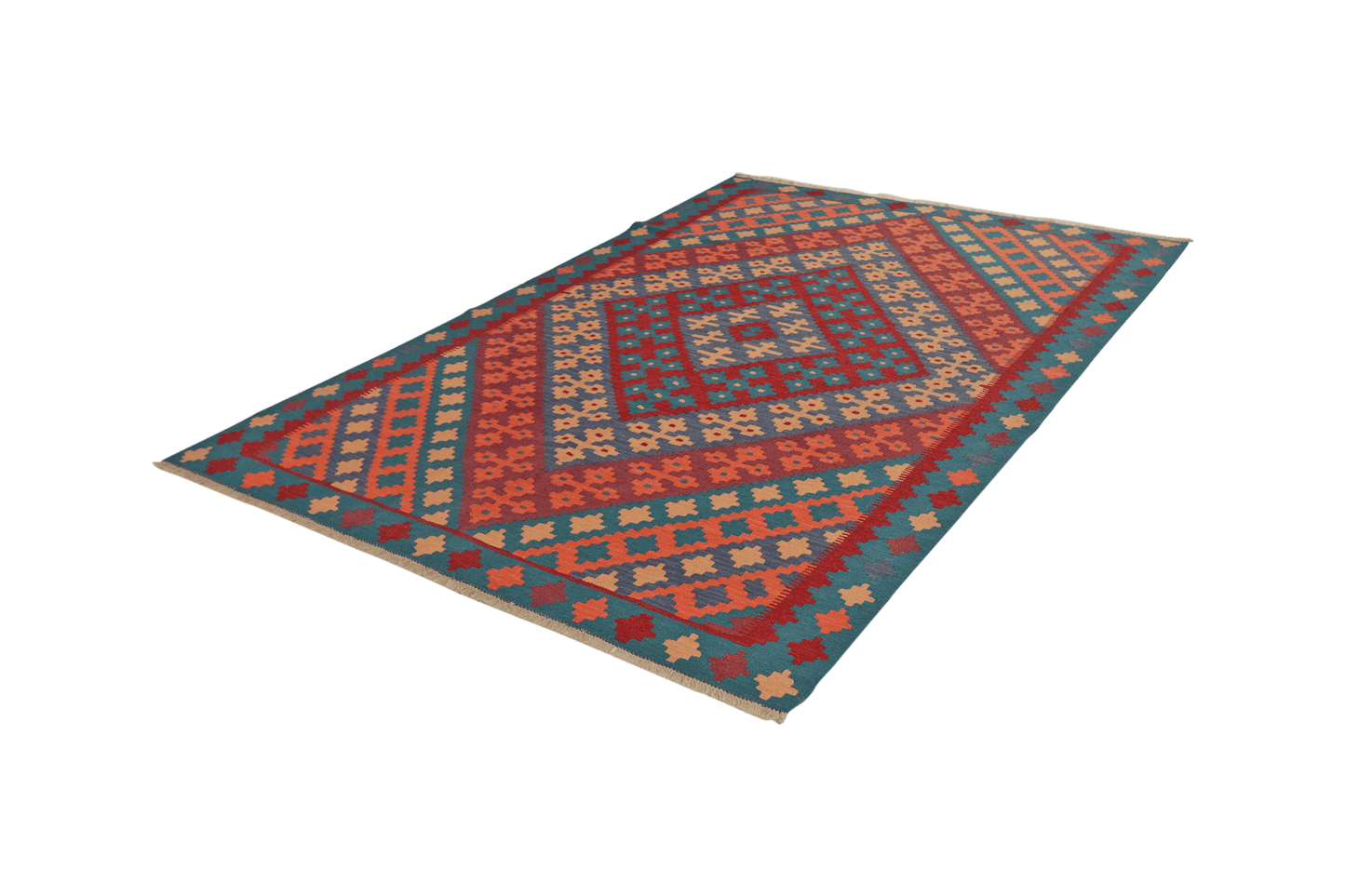 Kelim Gashgai 250x170cm Carpet Vintage