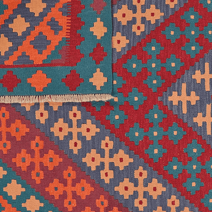 Kelim Gashgai 250x170cm Teppich Vintage