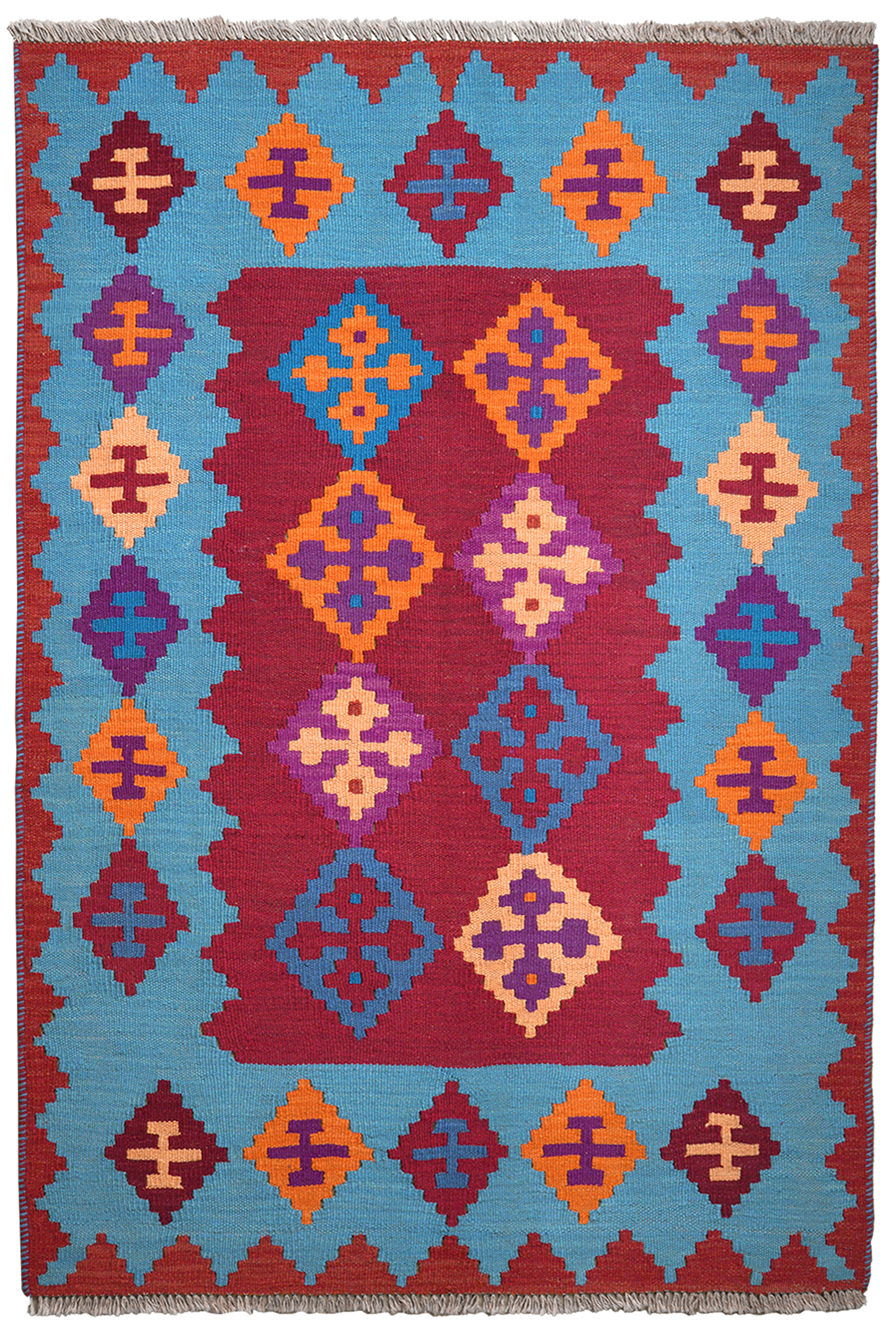 Tapis Kilim Gashgai 172x119cm vintage