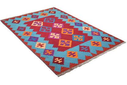 Kelim Gashgai 172x119cm Carpet Vintage