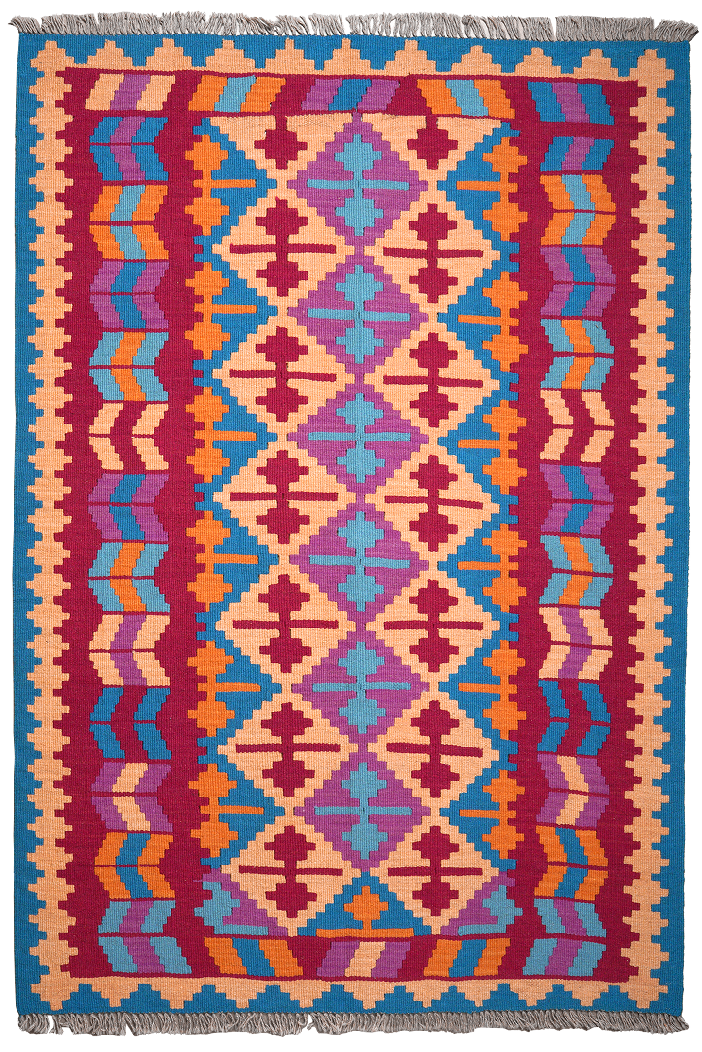 Tapis Kilim Gashgai 175x120cm vintage