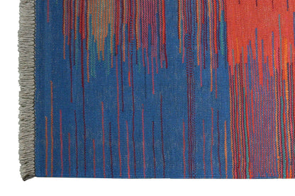 Tapis Kilim Gashgai 205x62cm vintage