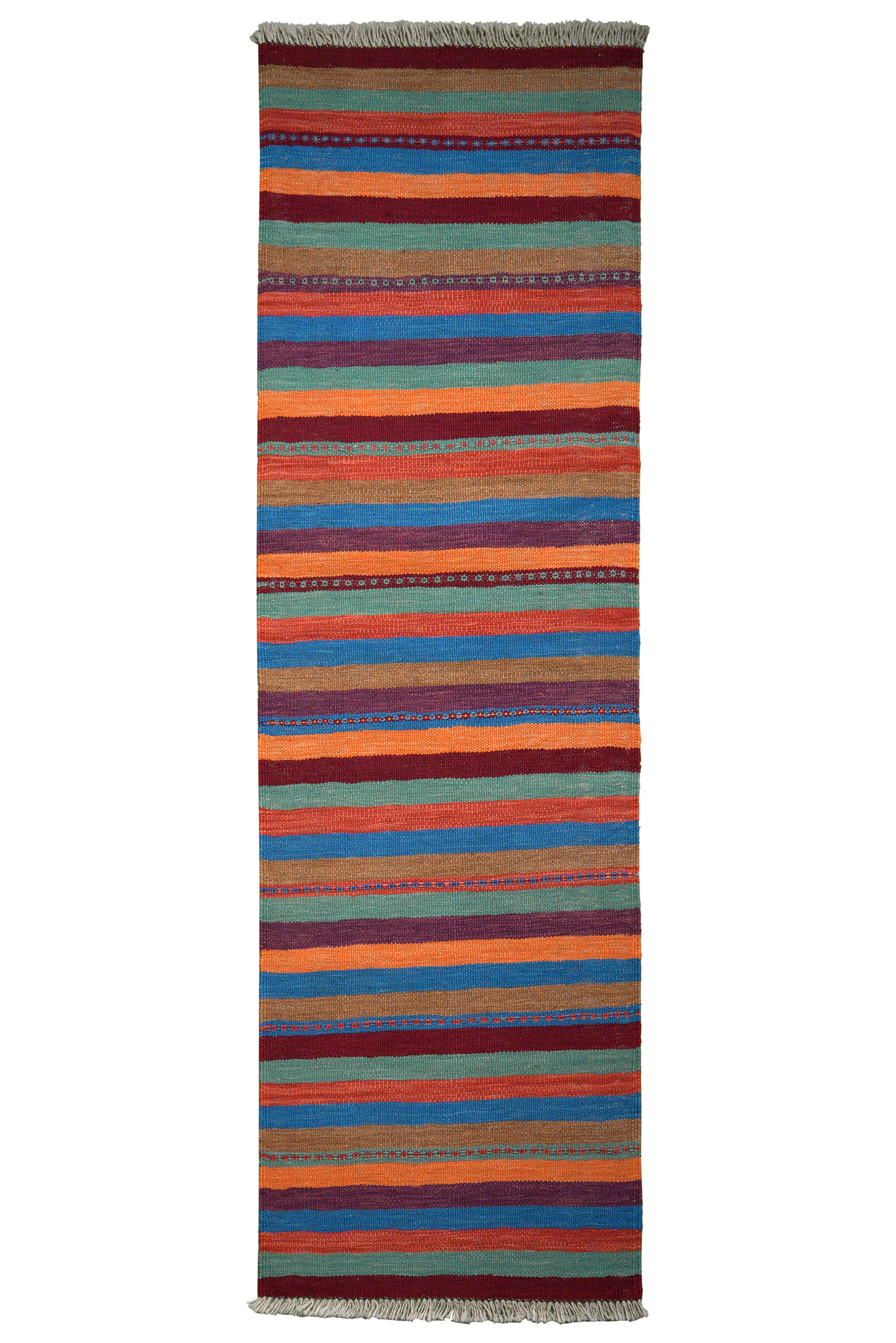 Tapis Kilim Gashgai 201x61cm vintage