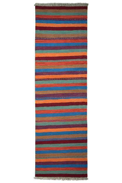 Tapis Kilim Gashgai 201x61cm vintage