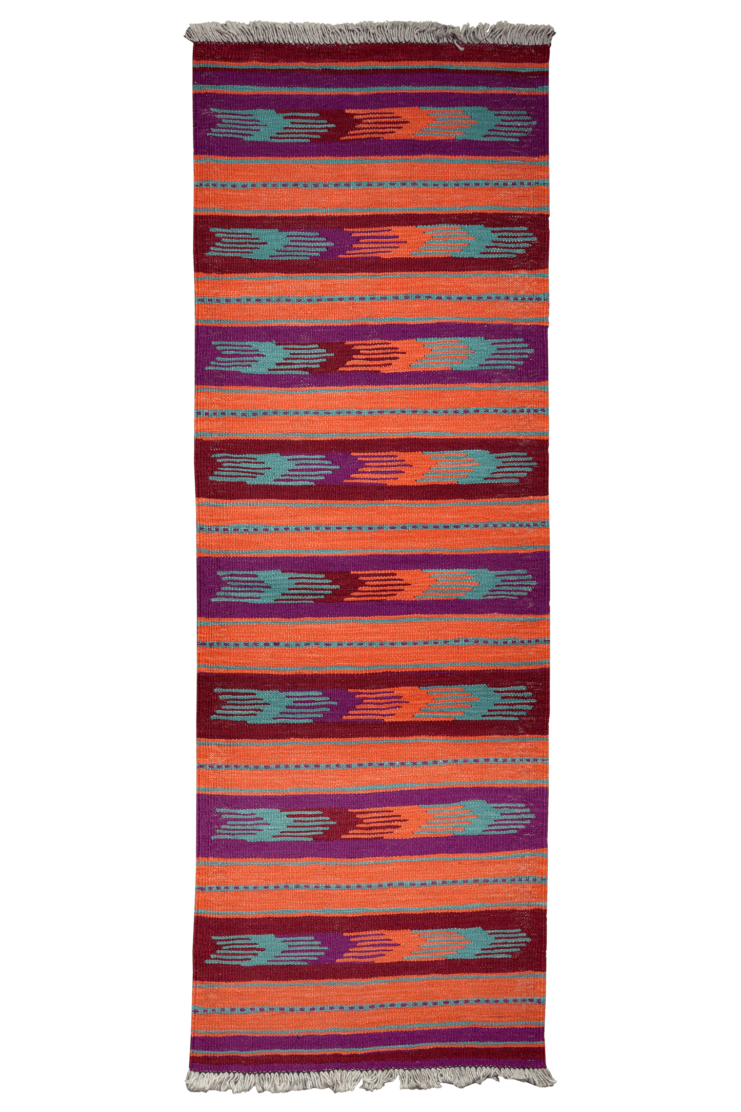 Tapis Kilim Gashgai 191x64cm vintage