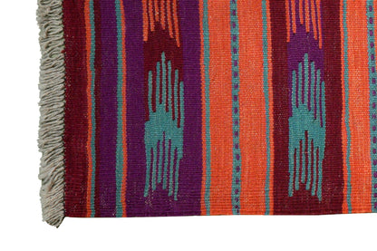 Tapis Kilim Gashgai 191x64cm vintage