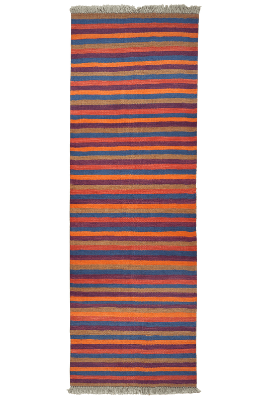 Tapis Kilim Gashgai 193x65cm vintage