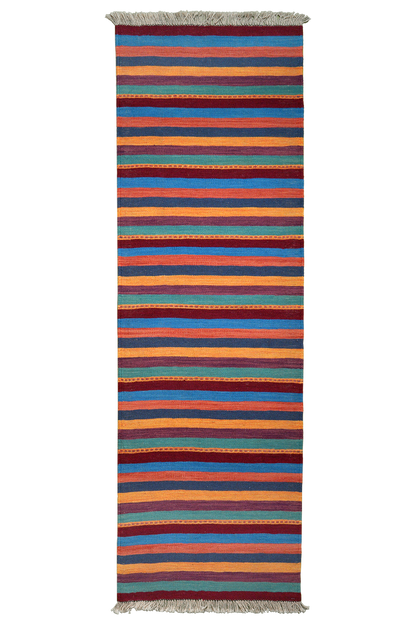 Tapis Kilim Gashgai 198x64cm vintage