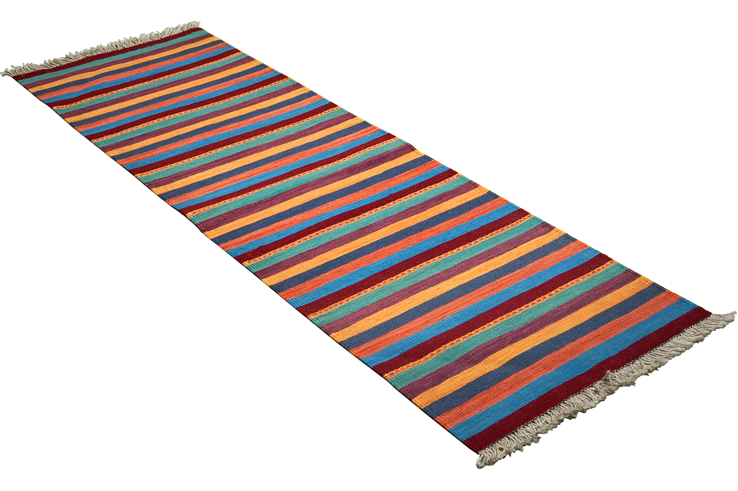 Tapis Kilim Gashgai 198x64cm vintage