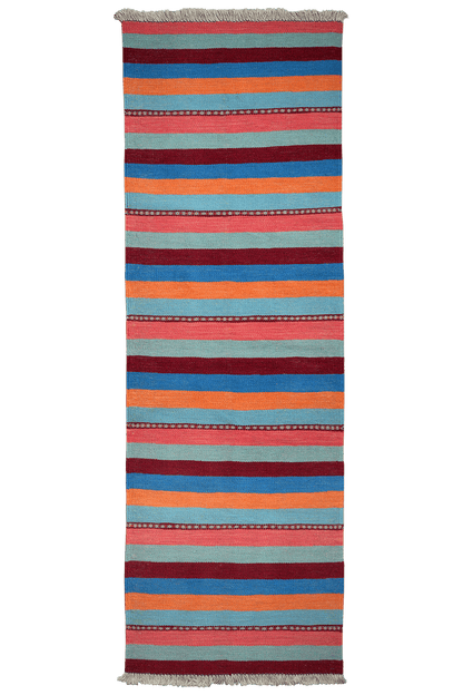 Tapis Kilim Gashgai 195x61cm vintage