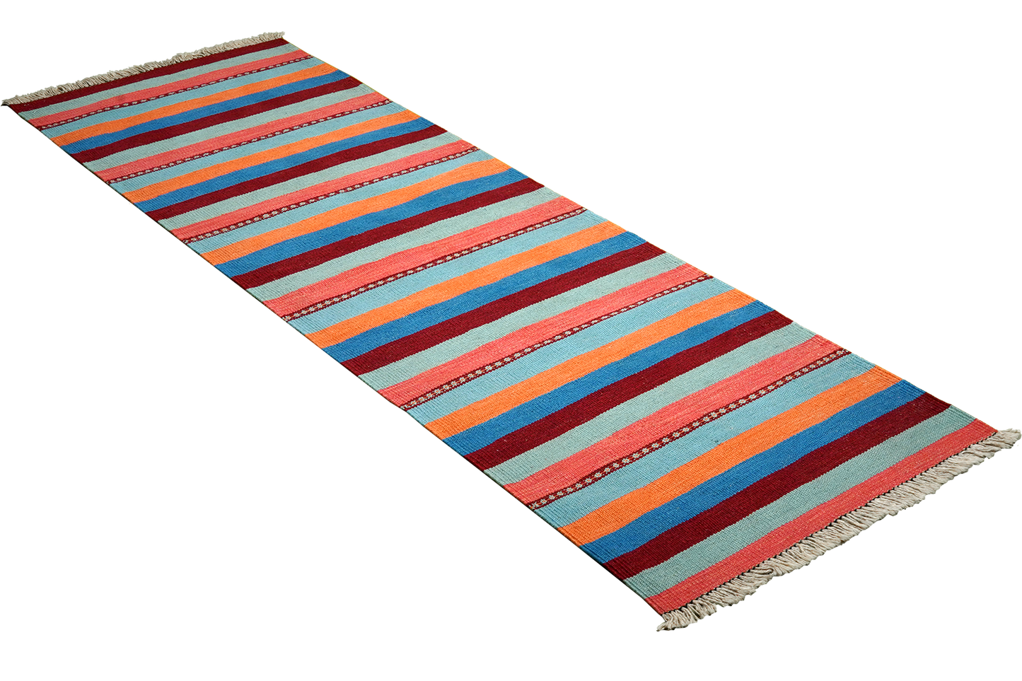 Tapis Kilim Gashgai 195x61cm vintage