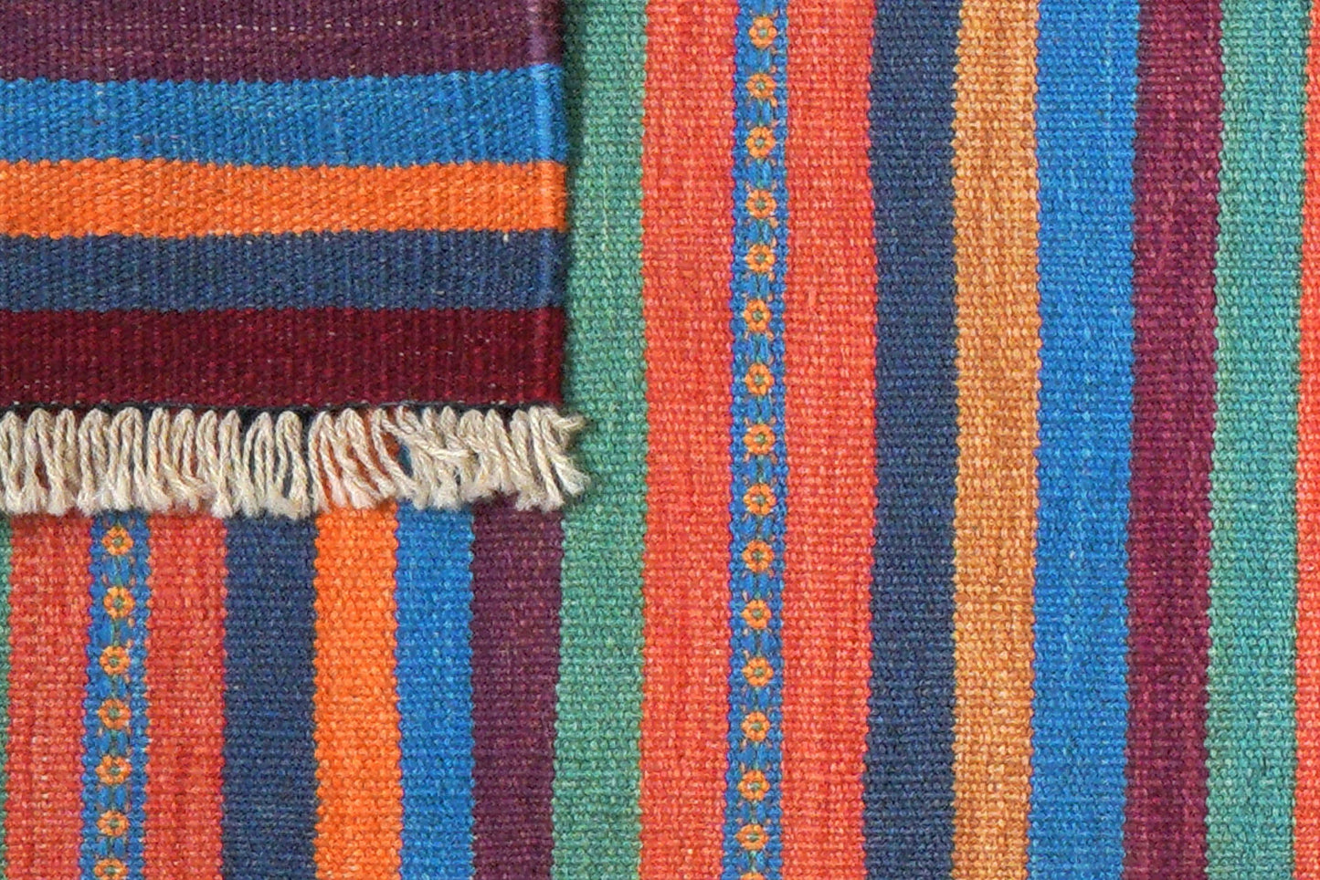 Kelim Gashgai 194x57cm Carpet Vintage