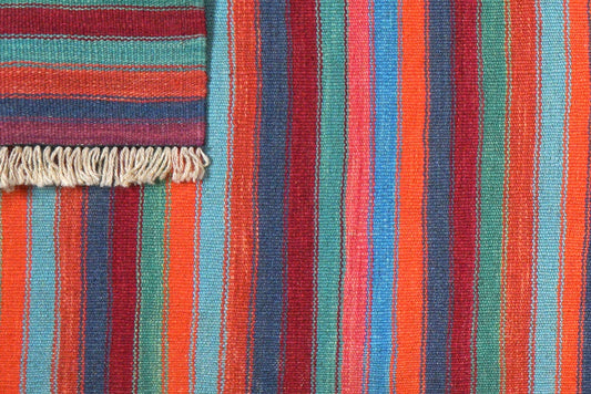 Kelim Gashgai 196x62cm Carpet Vintage
