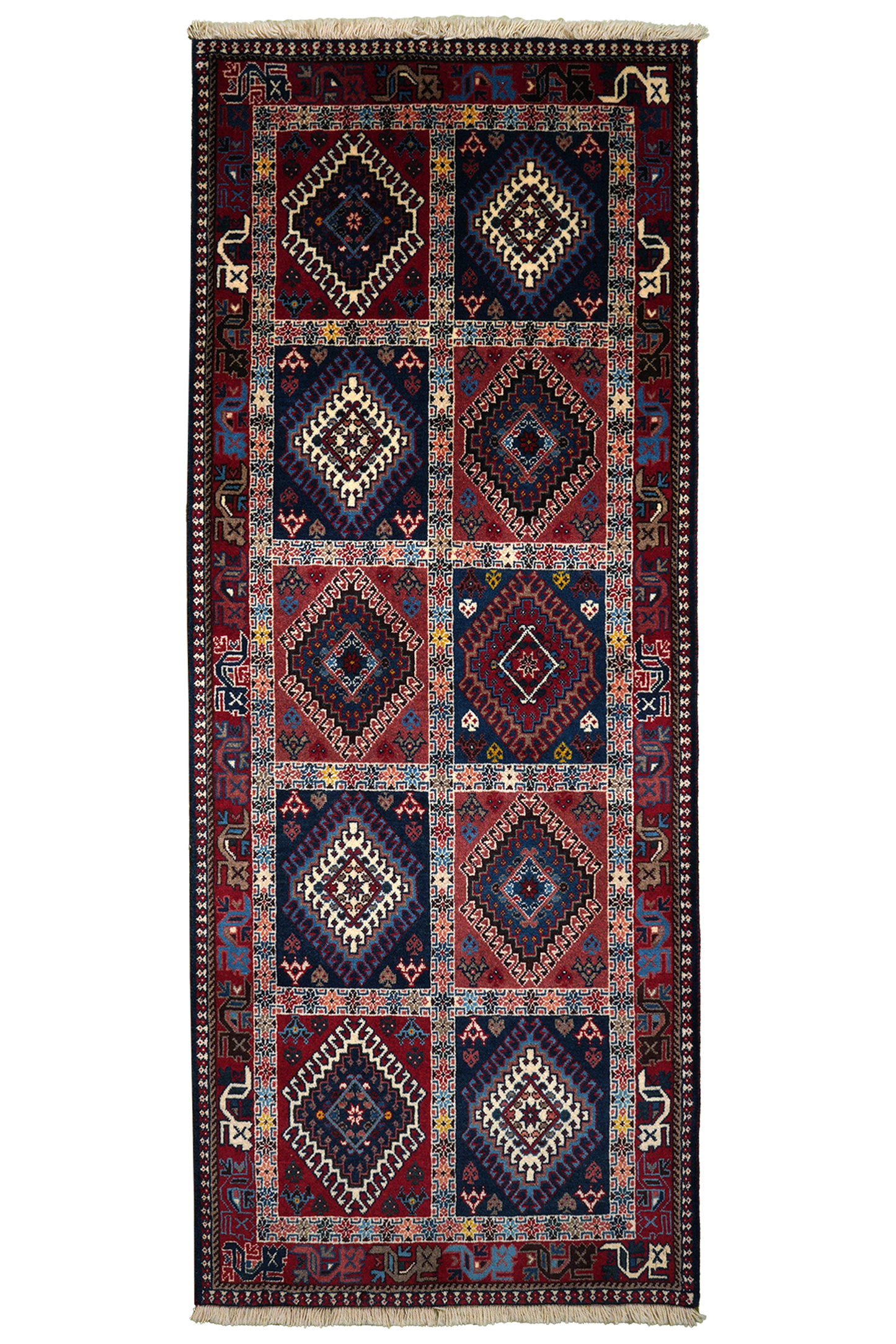 Tapis vintage Yalameh 205x82cm