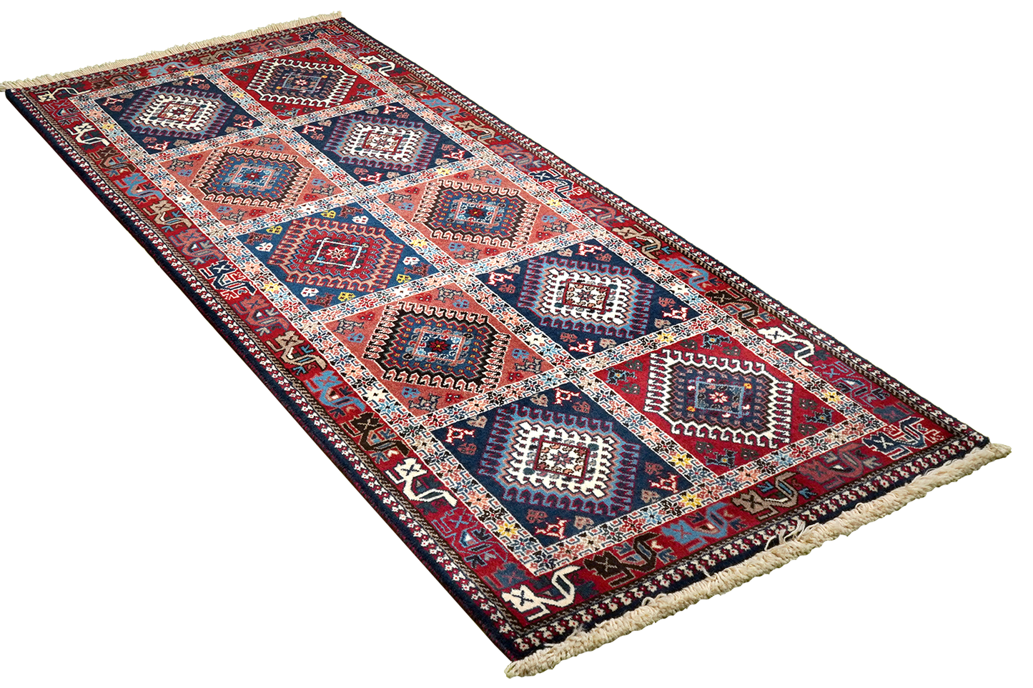 Tapis vintage Yalameh 205x82cm