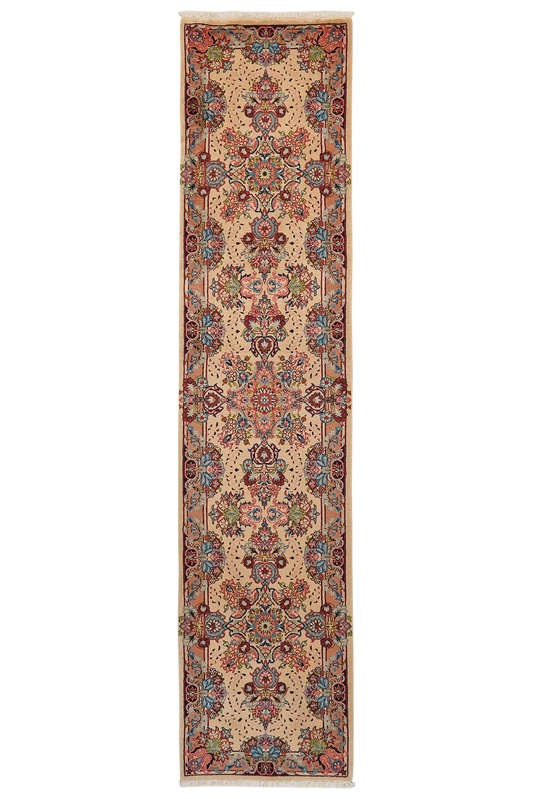 Tapis vintage Sarouk 300x70cm