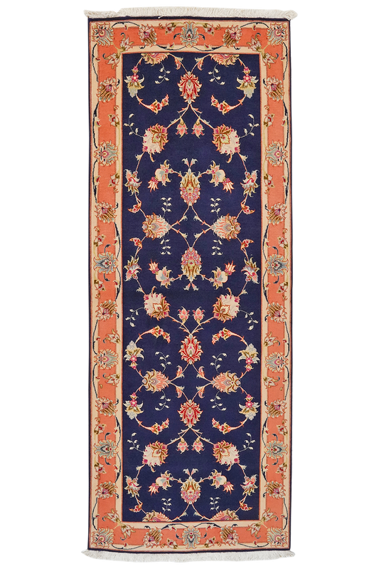 Tabriz 50 Raj 200x76cm Teppich Vintage