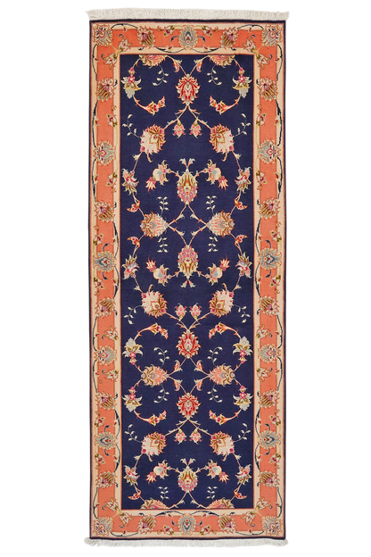 Tabriz 50 Raj 200x75cm Teppich Vintage