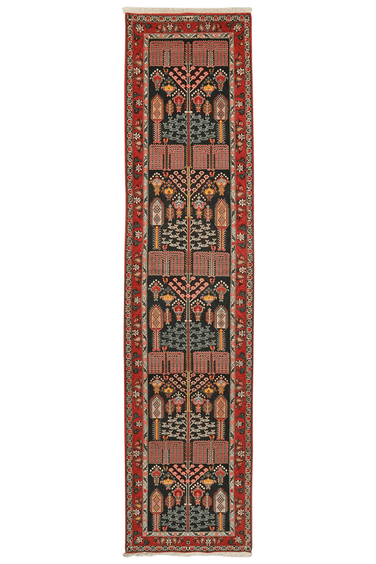 Bakhtiar 384x92cm Teppich Vintage