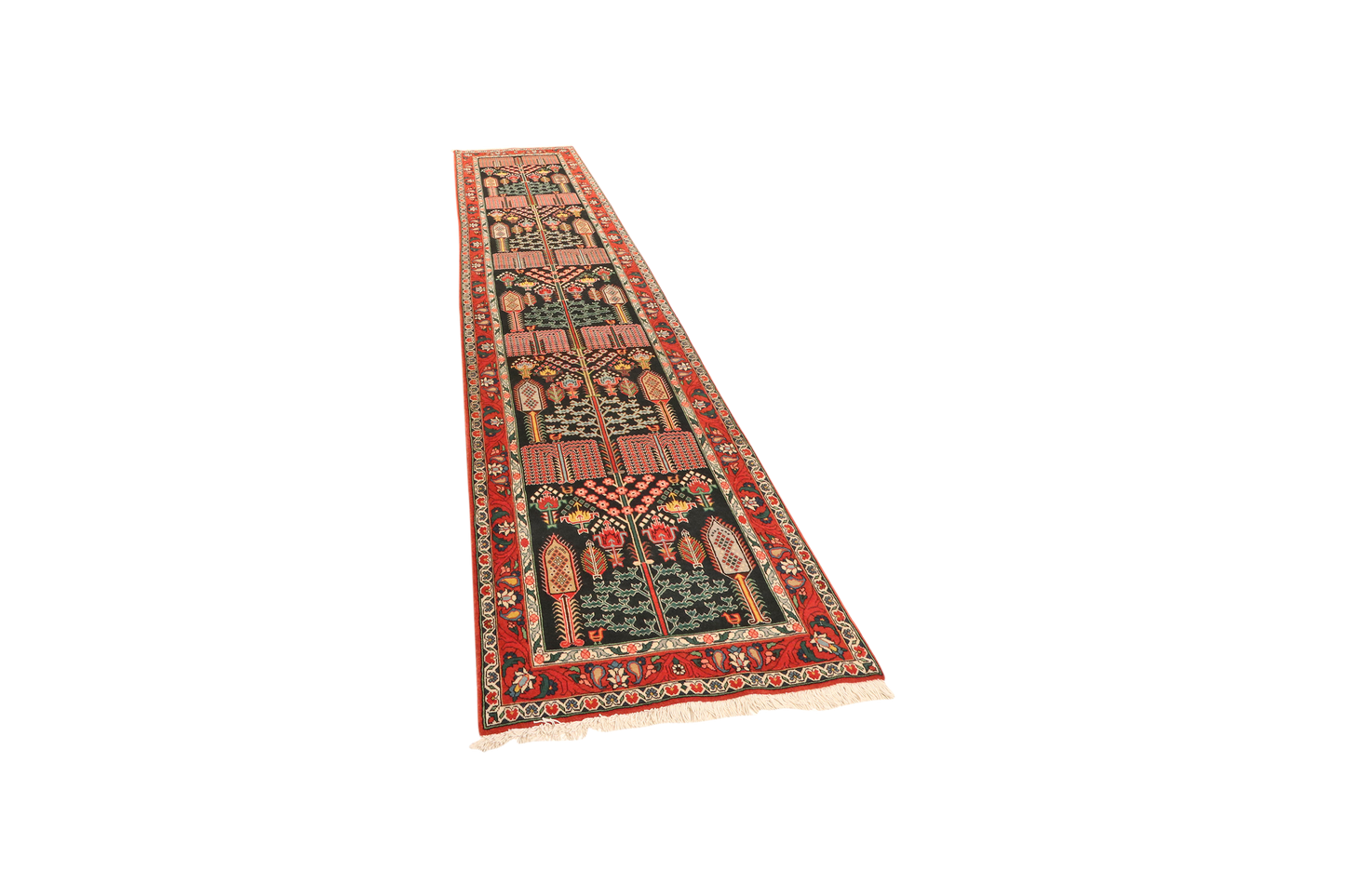 Bakhtiar 384x92cm Carpet Vintage