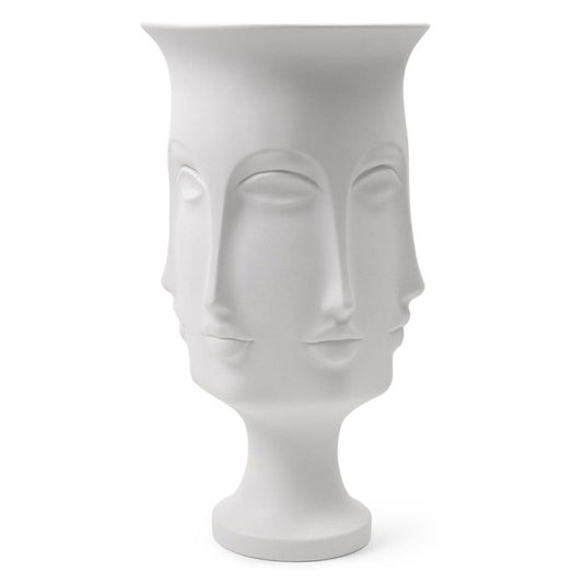 Vase by Jonathan Adler - Dora Maar Urn in white