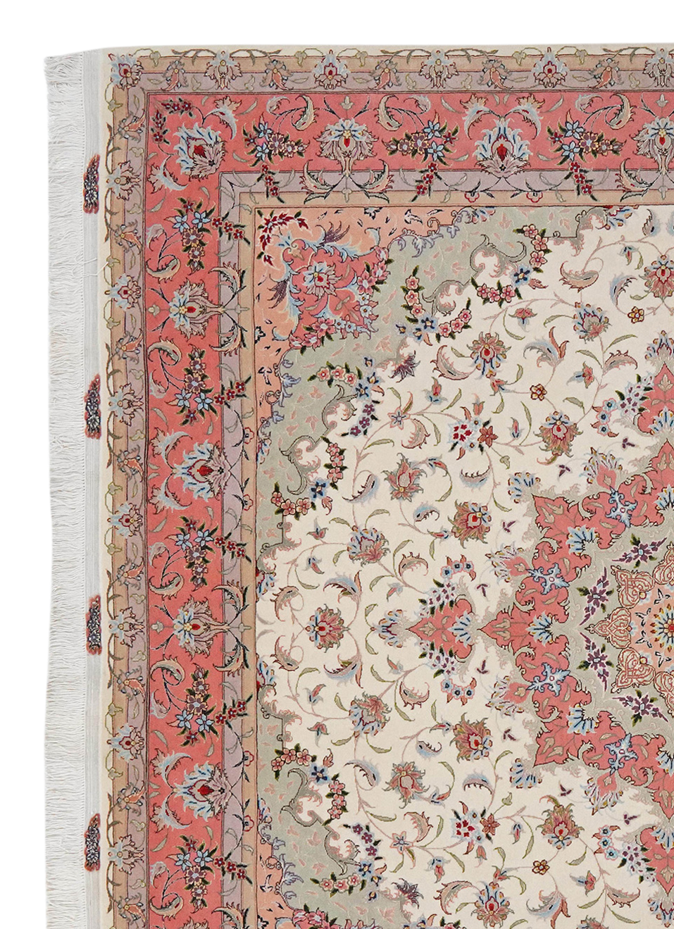 Tabriz 50 Raj 204x204cm Carpet Vintage