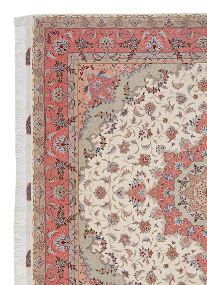 Tabriz 50 Raj 204x204cm Carpet Vintage