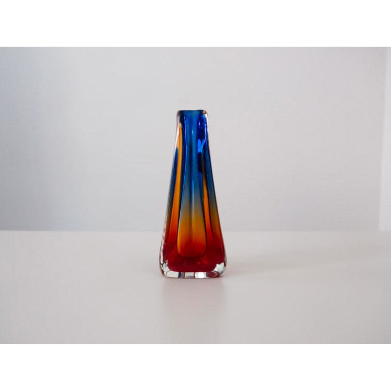 Farbige Murano-Glas-Sommerso-Vase Vintage - 2nd home