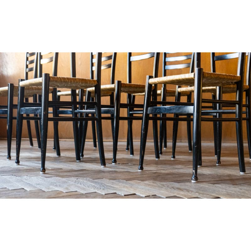 8 black dining chairs online