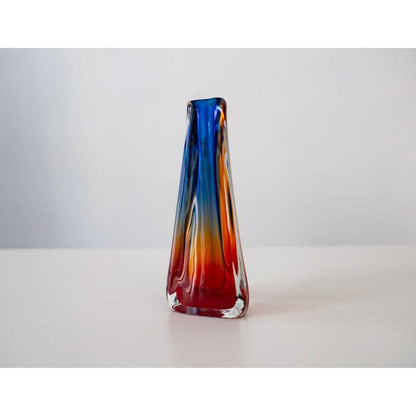 Farbige Murano-Glas-Sommerso-Vase Vintage - 2nd home