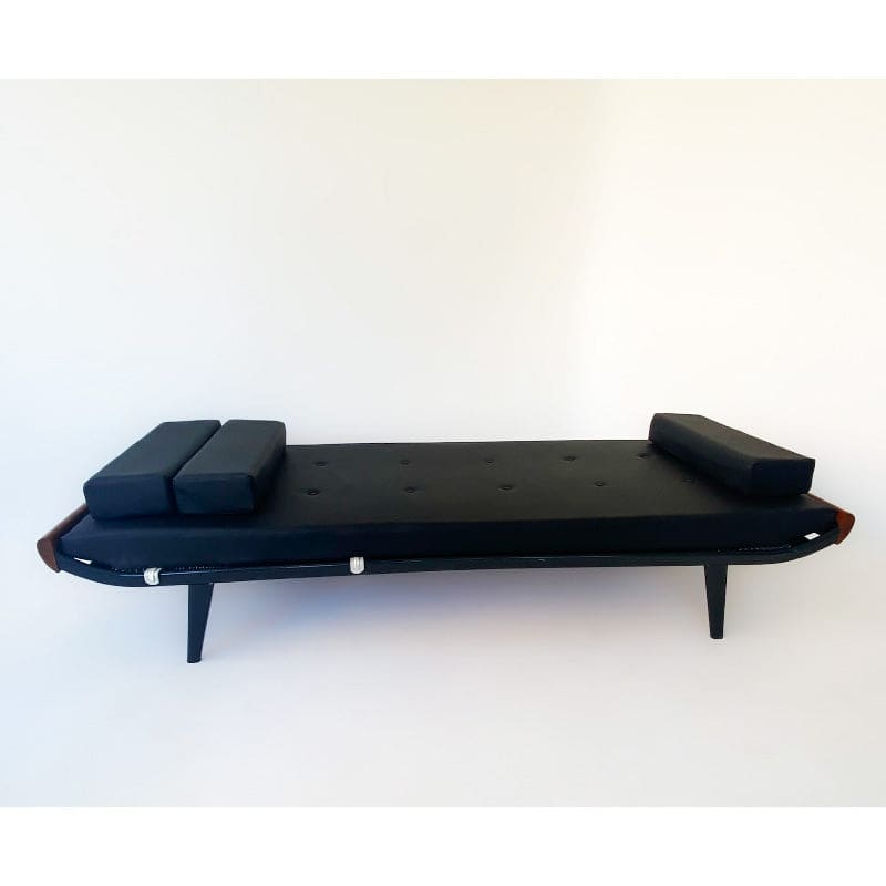 Mid-Century Modern Schwarzes Daybed Cleopatra von Dick Cordemeijer Vintage - 2nd home