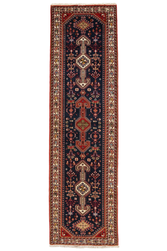 Nasrabad 305x81cm Teppich Vintage