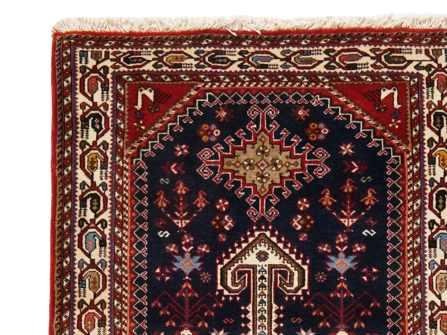 Nasrabad 305x81cm Teppich Vintage